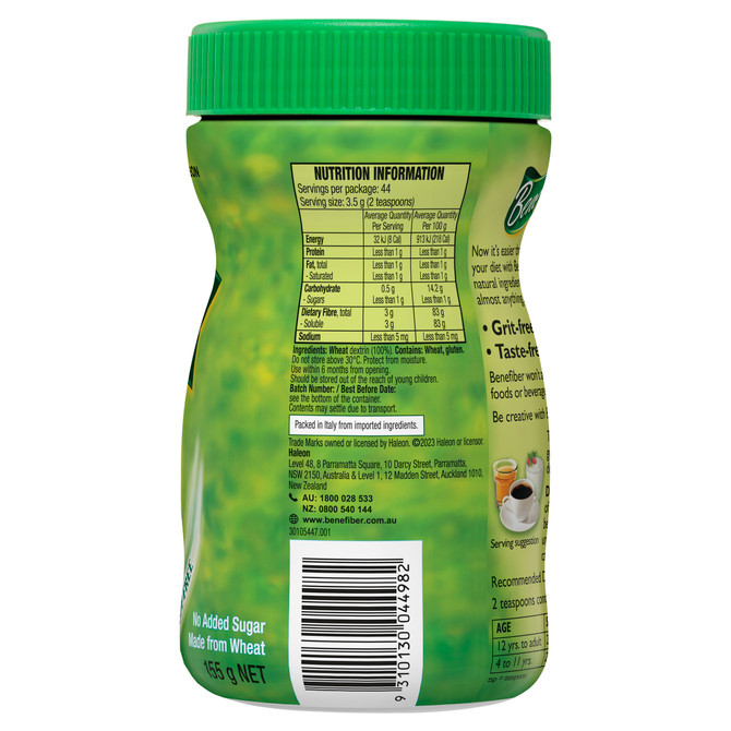 Benefiber Natural Fibre Supplement 155 g