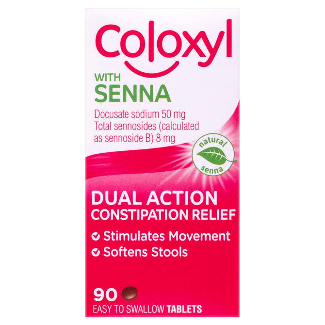 Coloxyl with Senna 90 tablets