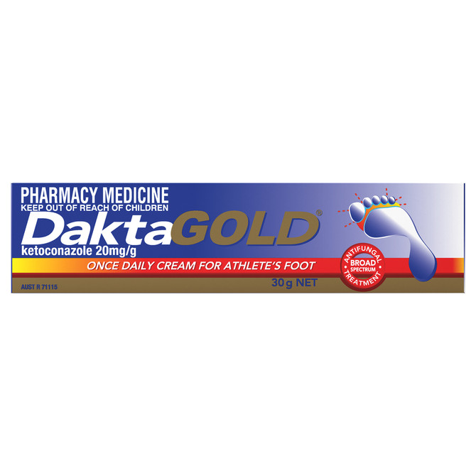 Daktagold Athlete's Foot Cream 30g