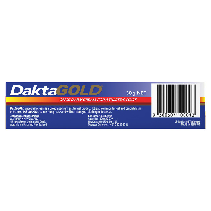 Daktagold Athlete's Foot Cream 30g