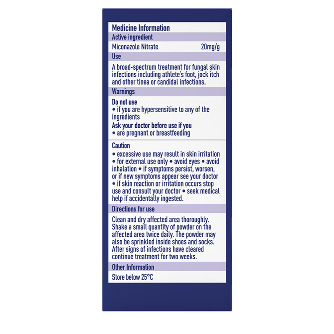 Daktarin Athlete's Foot Powder 30G