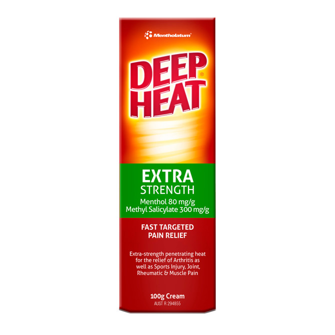Deep Heat Extra Strength Cream 100g