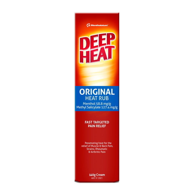 Deep Heat Mentholatum Cream Regular 140g