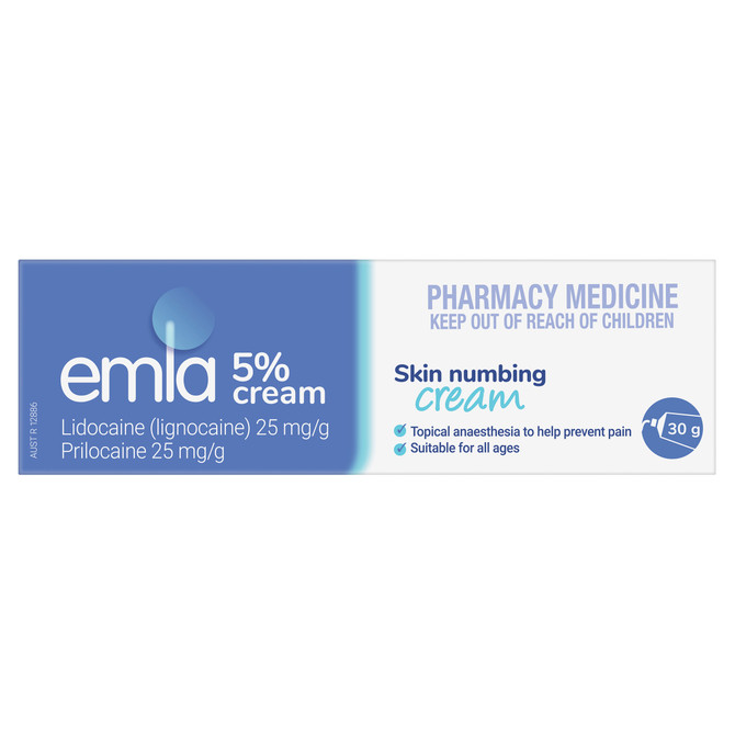 Emla 5% Numbing Cream 30g