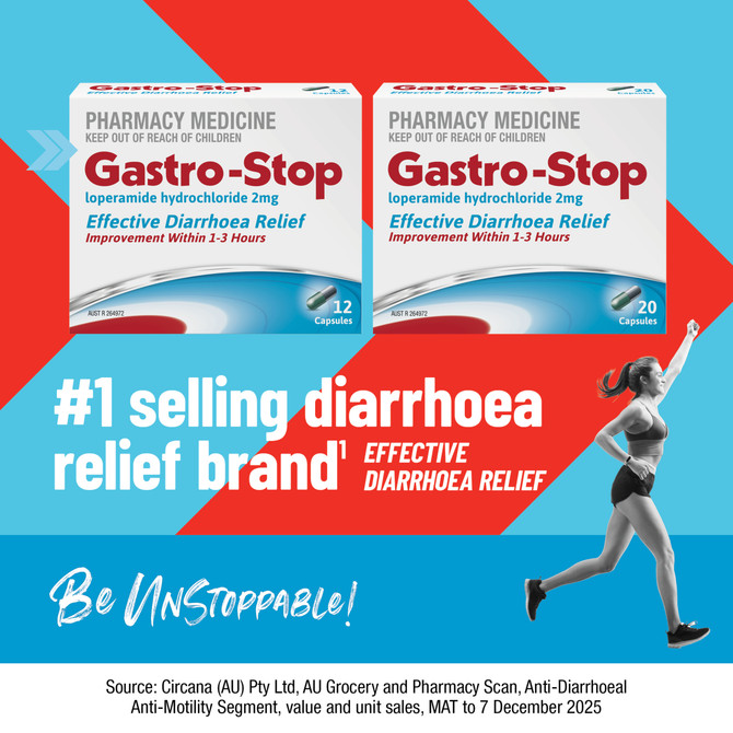 Gastro-Stop Capsules 2mg Loperamide x 20