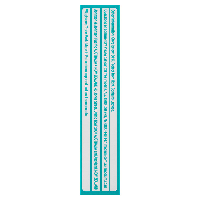 Imodium Diarrhoea Relief Capsules 20 Pack