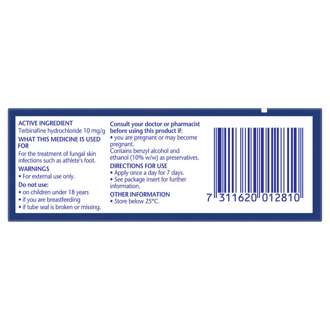 Lamisil DermGel Treatment for Athlete's Foot 15g