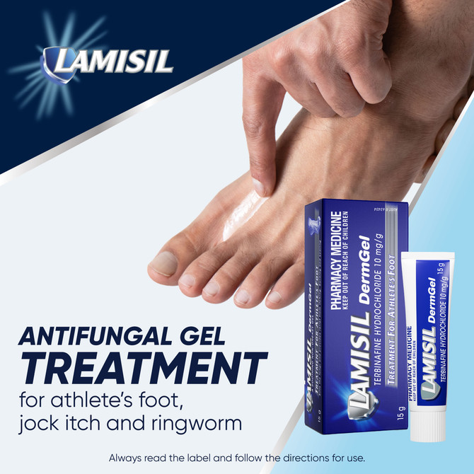 Lamisil DermGel Treatment for Athlete's Foot 15g