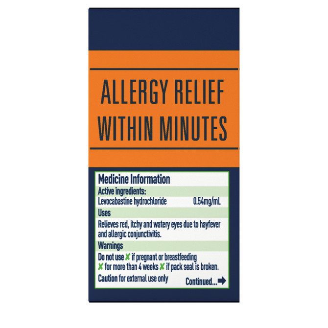 Livostin Antihistamine Allergy Eye Drops 4mL