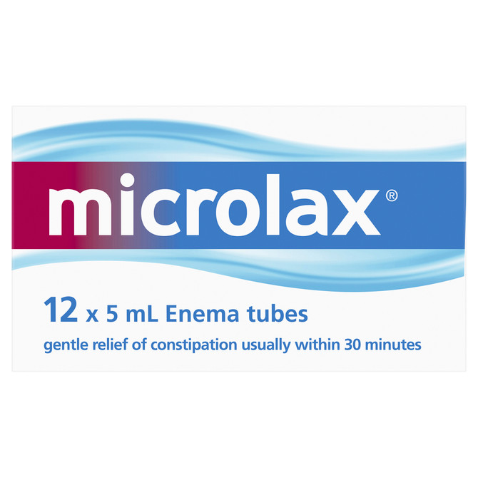 MICROLAX Enema 5mL 12 Pack