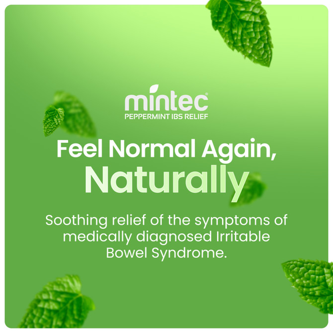 Mintec Peppermint IBS Relief 60's Capsules