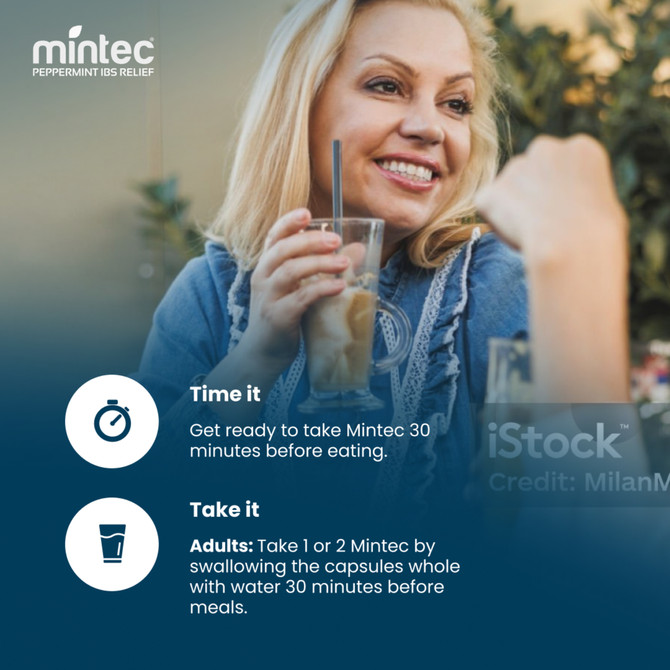Mintec Peppermint IBS Relief 20's Capsules