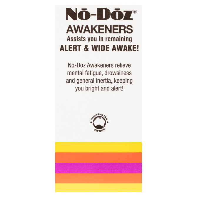 No-Doz Awakeners 100 Tablets