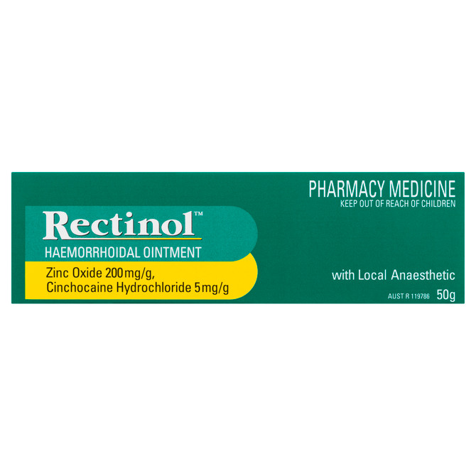 Rectinol Haemorrhoidal Ointment 50g