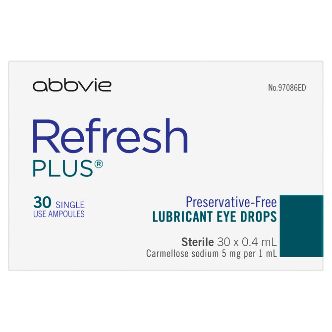 Refresh Plus® Eye Drops 30 x 0.4 mL