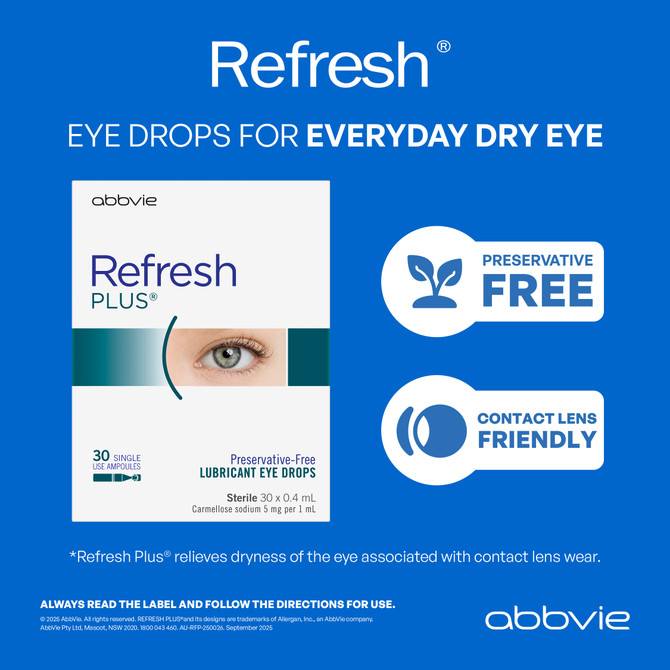 Refresh Plus® Eye Drops 30 x 0.4 mL
