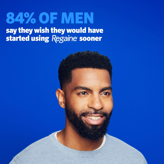 Regaine Men's Extra Strength Minoxidil Foam Hair Regrowth Treatment 60g