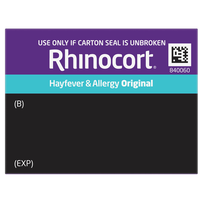 Rhinocort Hayfever & Allergy Original Nasal Spray 120 Sprays – Budesonide 32mcg, Non‑Drowsy