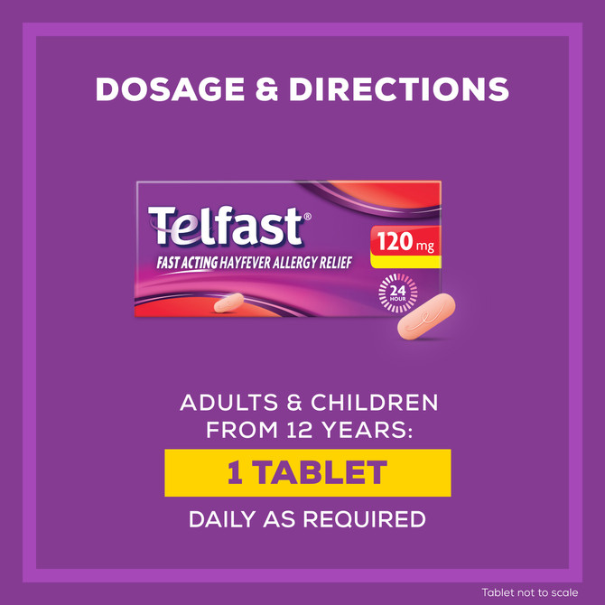 Telfast 120mg 10 Tablets