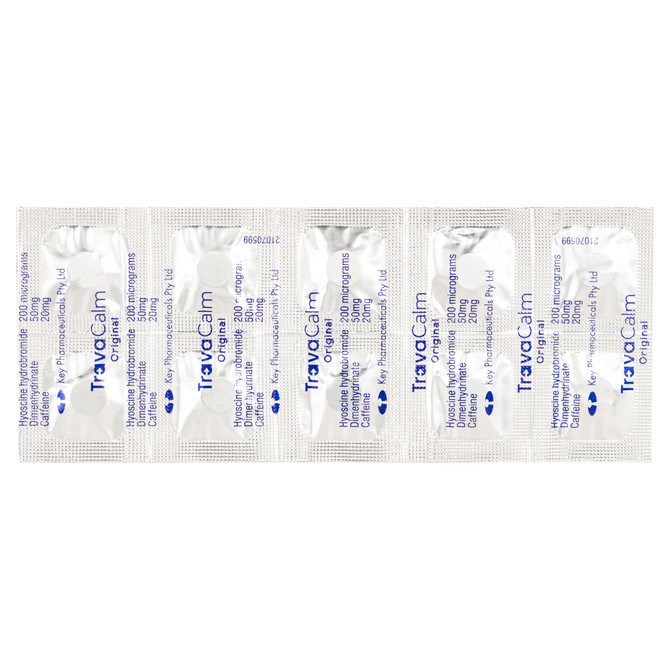 TravaCalm Original 10 Tablets