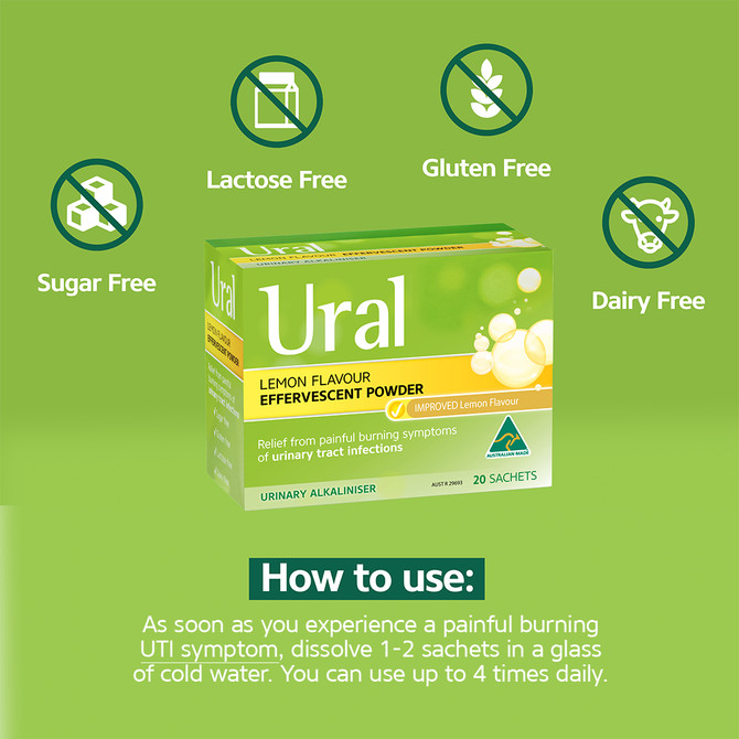 Ural Lemon Sachets x 8
