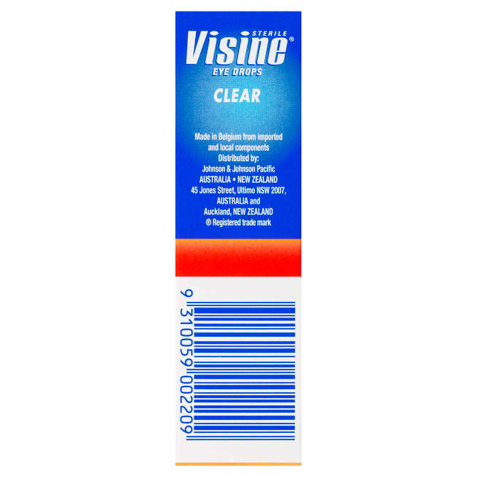 Visine Clear Eye Drops 15mL