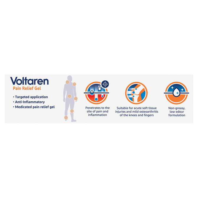 Voltaren Pain Relief Gel 100g