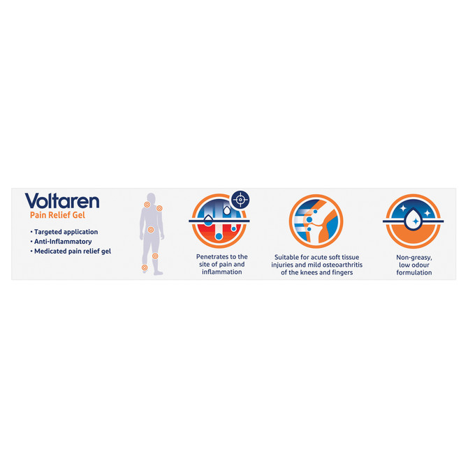 Voltaren Pain Relief Gel 50g