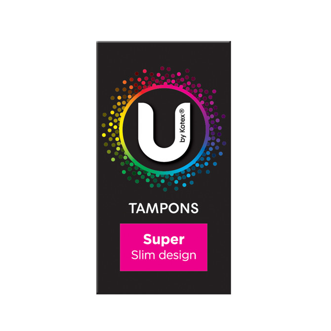 U by Kotex Tampons Super 16 Pack