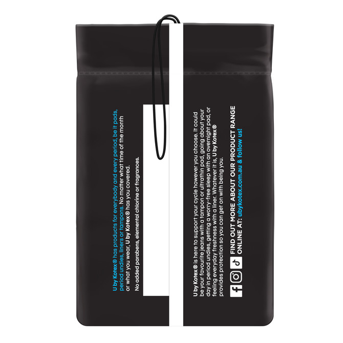 U by Kotex Ultrathin Pads Regular with Wings 14 Pack