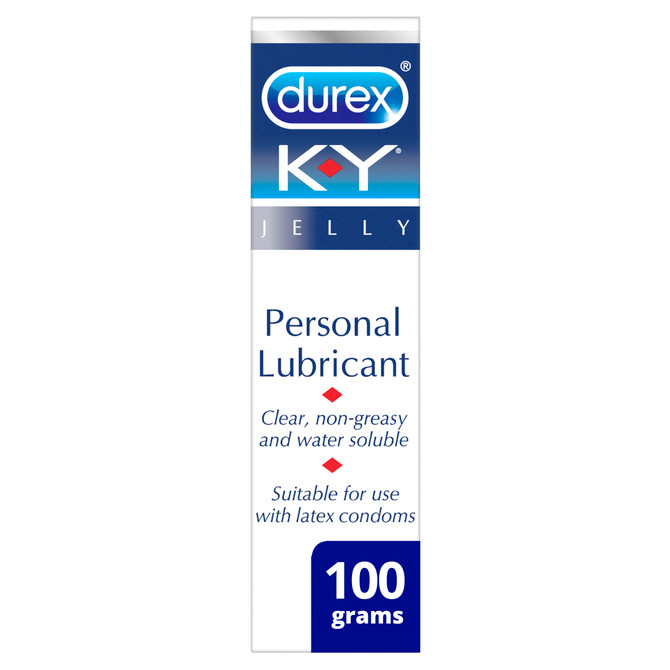 Durex K-Y Jelly Personal Lubricant Gel, Pack of 100g