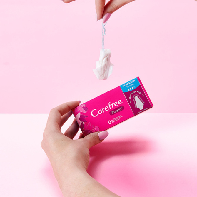 Carefree Flexia Regular Tampons 16 pack