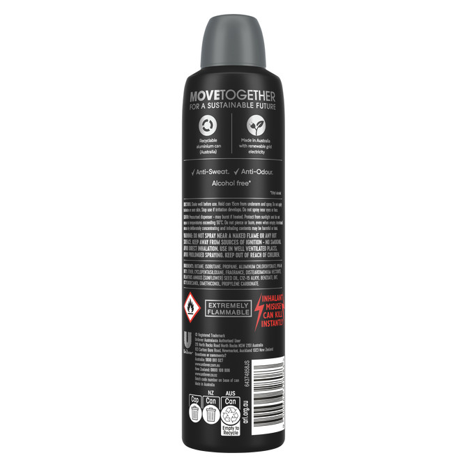 Rexona Men Deodorant aerosol antiperspirant Original 48-hour sweat and odour protection 250 mL