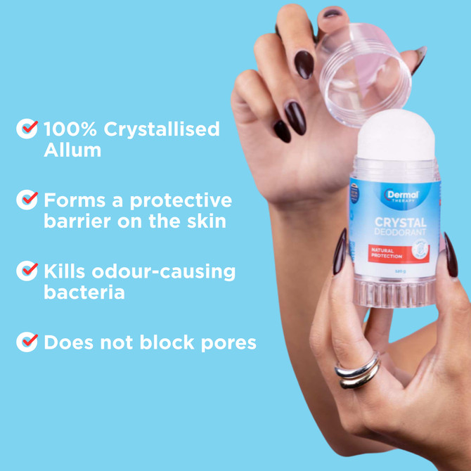 Dermal Therapy Crystal Deodorant 120g