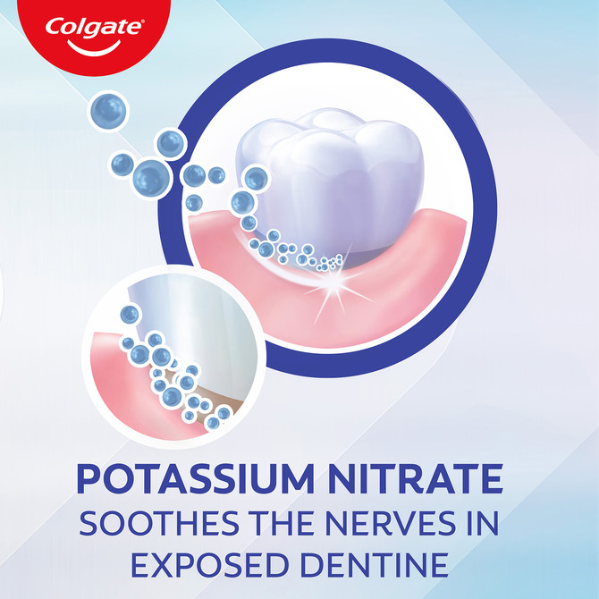 Colgate Sensitive Whitening Toothpaste, 110g, For Sensitive Teeth Pain Relief