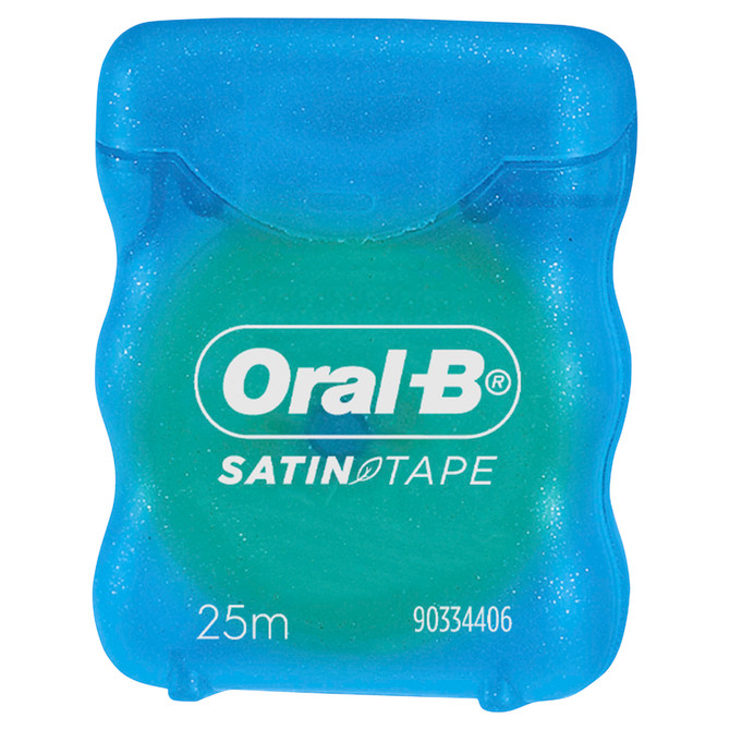 Oral-B Satin Tape Clean Floss, Mint 25m