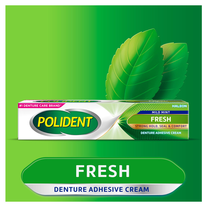 Polident Fresh Denture Adhesive Cream 60g