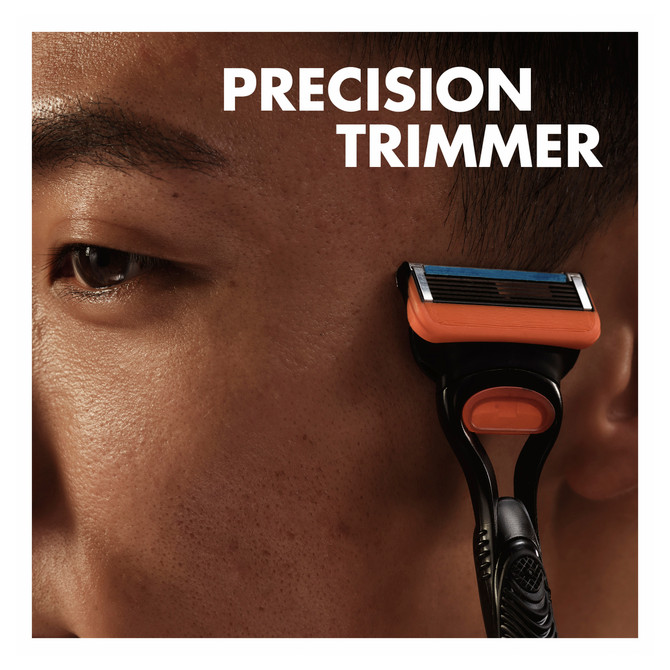 Gillette Fusion5 Razor Blades 4 Cartridges Refills, Shave Care