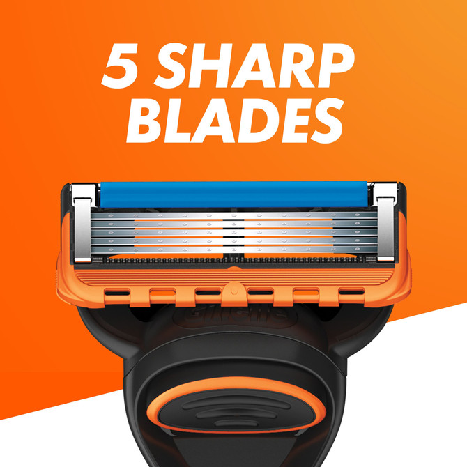 Gillette Fusion5 Razor Blades Refills, 4 Count, Men's Shave Care