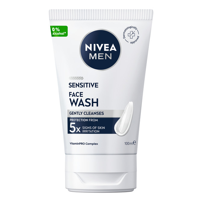 NIVEA MEN Sensitive Face Wash 100ml