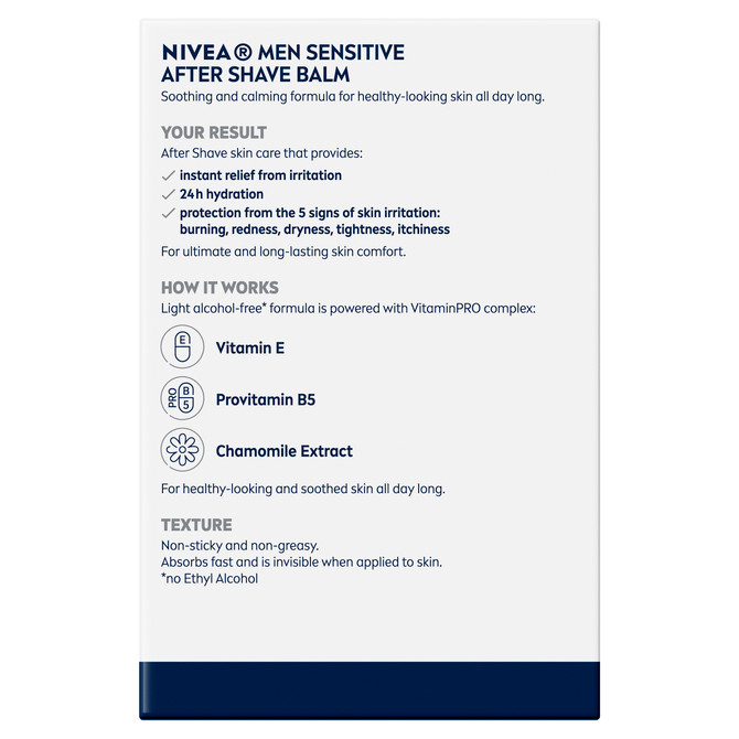 NIVEA MEN Sensitive After Shave Balm 100mL