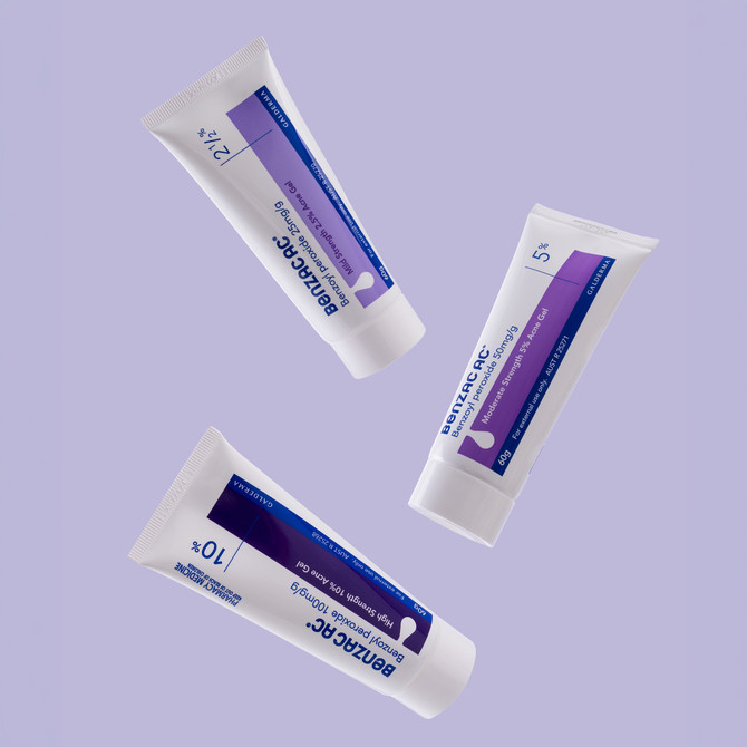 Benzac AC High Strength 10% Acne Gel 60g, Acne Treatment