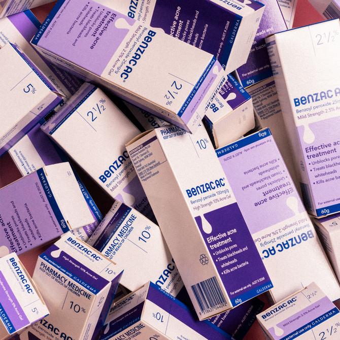 Benzac AC Mild Strength 2.5% Acne Gel 60g, Acne Treatment