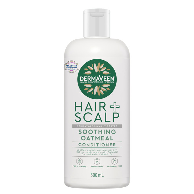 DermaVeen Hair + Scalp Soothing Oatmeal Conditioner 500mL