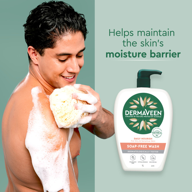 DermaVeen Daily Nourish Moisturising Lotion 1L