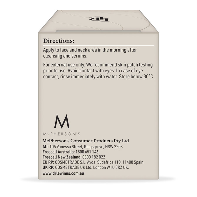 Dr LeWinn's Smooth + Firm Hydrating Day Cream 30g