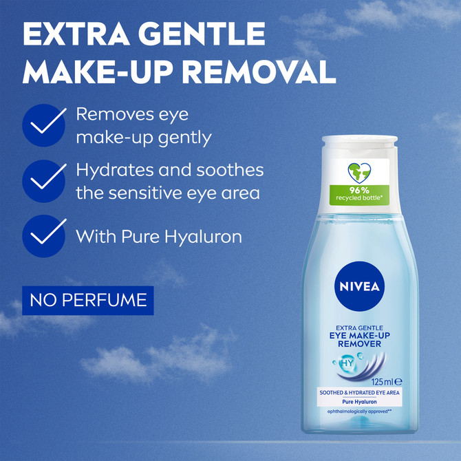 NIVEA Daily Essentials Extra Gentle Eye Make-up Remover 125ml