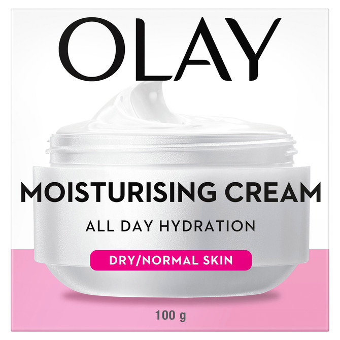 Olay Moisturising Cream All Day Hydration Cream Dry/Normal Skin 100 g Skin Care