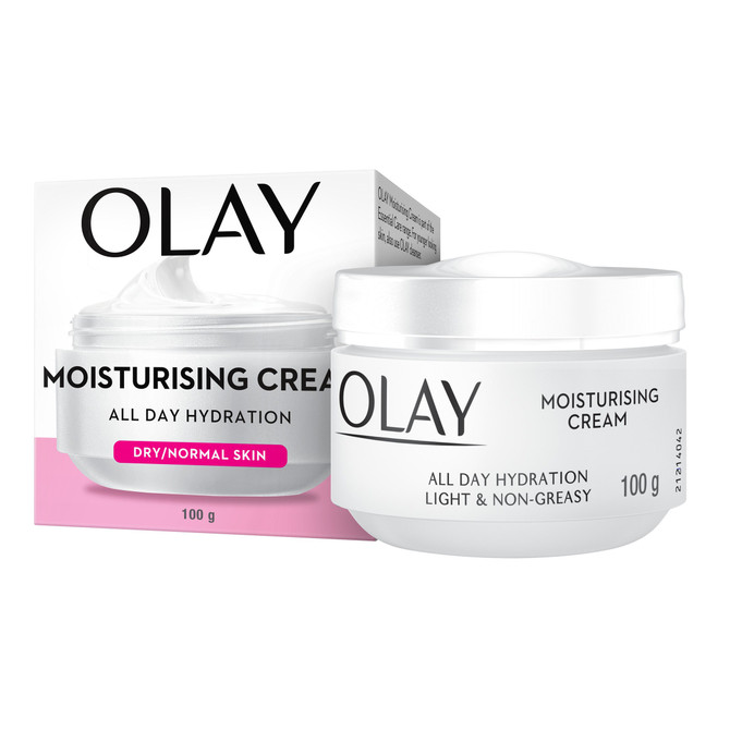 Olay Moisturising Cream All Day Hydration Cream Dry/Normal Skin 100 g Skin Care
