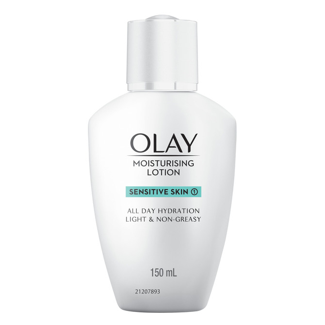 Olay Moisturising Lotion Sensitive Skin All Day Hydration 150 ml Skin care